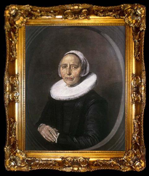 framed  HALS, Frans Portrait of a Woman, ta009-2
